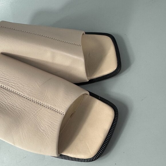 Neil J. Rodgers Sue Mules Square Toe Slim Fit Sandals, Size 37.5 - Picture 12 of 13